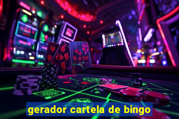 gerador cartela de bingo